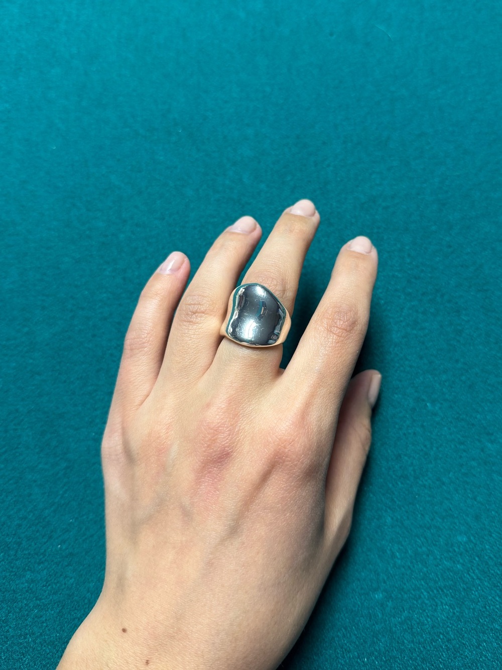 Nordstrom Wide Organic Band Ring